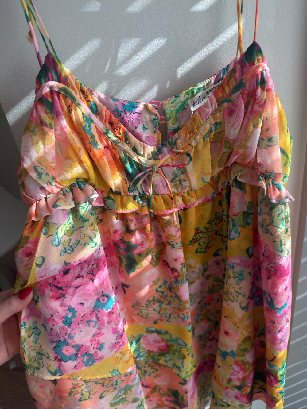 For love & lemons Madison mini dress size M - Picture 4 of 5